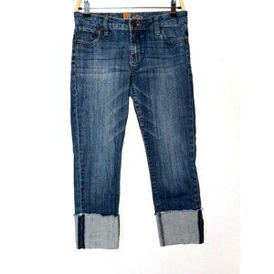 Kut From The Kloth Rolled Cuff Boyfriend Jeans Size 4